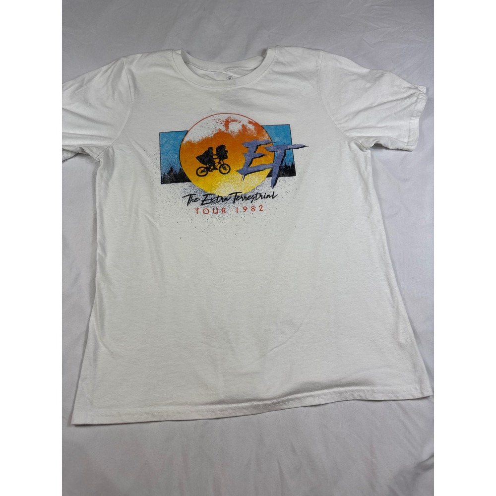 Ripple Junction ET The Extra Terrestrial Tour 1982 Graphic Tee White Medium